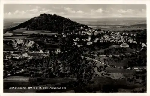 Ak Hohenstaufen Göppingen in Württemberg, Fliegeraufnahme