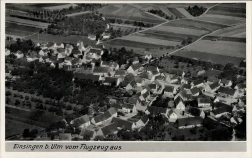 Ak Einsingen Ulm an der Donau, Fliegeraufnahme