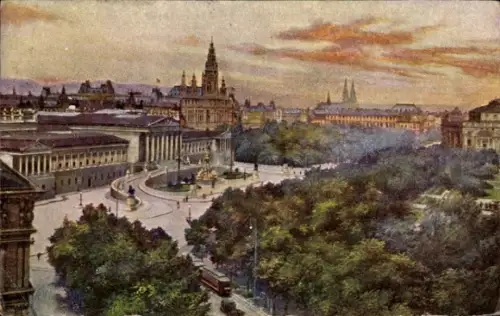 Ak Wien 1 Innere Stadt, Franzensring