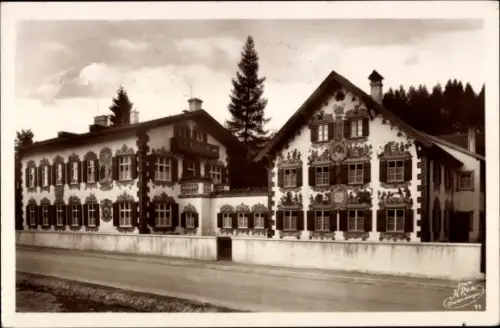 Ak Oberammergau in Oberbayern, Hänsel und Gretel Heim