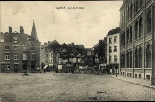 Ak Namur Wallonien, Rue St. Nicolas