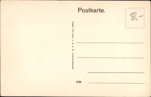 Ak Rostock in Mecklenburg, Blücherdenkmal