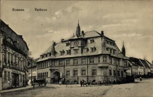 Ak Nossen in Sachsen, Rathaus