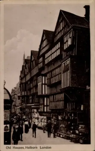 PC Holborn Camden London England, Old Houses