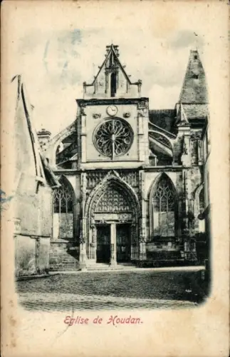 CPA Houdan Yvelines, Eglise