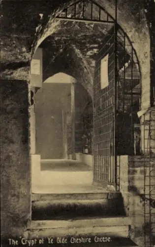 PC London City, England, Crypt of Ye Olde Cheshire Cheese