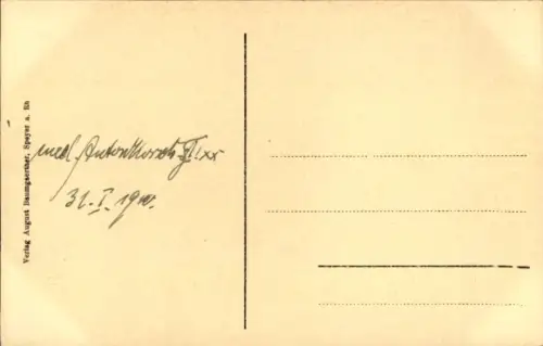 Ak Speyer am Rhein, Dom