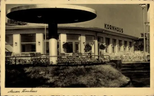 Ak Dessau in Sachsen Anhalt, Gasthaus, Bauhaus, Kornhaus