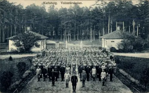 Ak Karlsborg Schweden, Volontärskolan