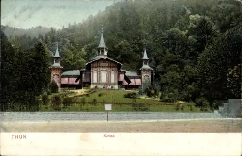 Ak Thun Kanton Bern Schweiz, Kursaal