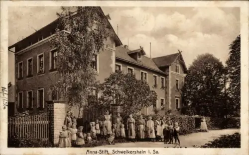 Ak Schweikershain Erlau in Sachsen, Anna-Stift