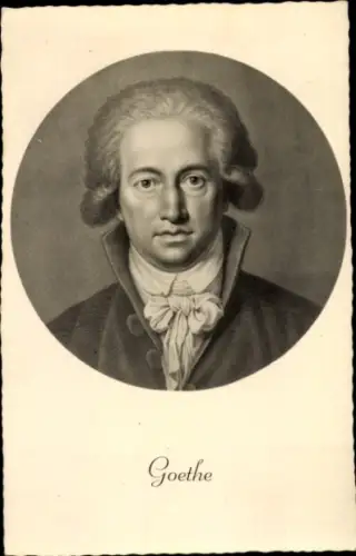 Ak Johann Wolfgang von Goethe, Porträt