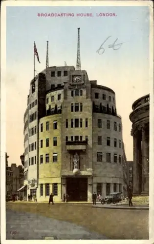 Ak London City, Broadcasting House, Street View