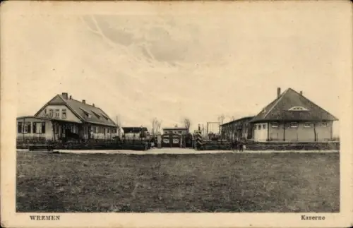 Ak Nordseebad Wremen Wurster Nordseeküste, Kaserne