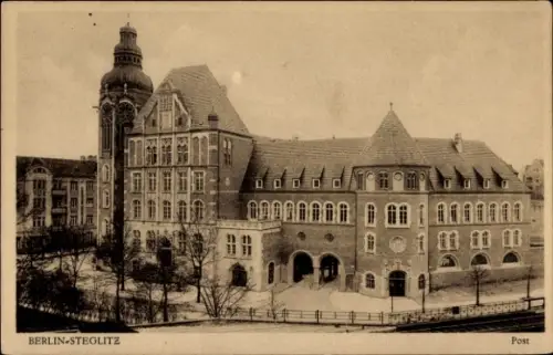 Ak Berlin Steglitz, Post