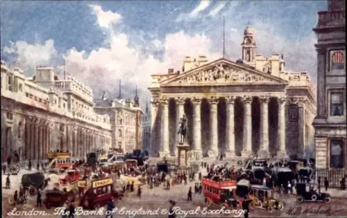 Künstler Ak Wimbush, London, The Bank of England