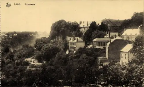 Ak Laon Aisne,  Panorama