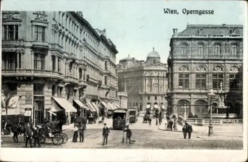 Ak Wien 1 Innere Stadt, Operngasse
