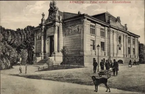 Ak Kraków Krakau Polen, Künstlerhaus