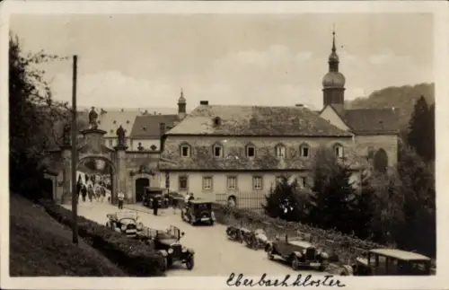 Ak Hattenheim Eltville im Rheingau, Restaurant Weingut Ress, Kloster Eberbach, Pfortenhaus