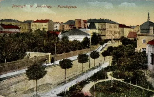 Ak Przemyśl Polen, Ulica Potockiego, Potockigasse