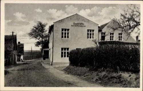 Ak Loddin Insel Usedom, Gaststätte Am Achterwasser