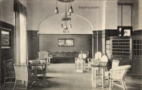 Ak Zinnowitz Insel Usedom, Kurhaus Strandhotel, E.Klaar