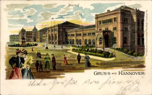 Litho Hannover, Bahnhof