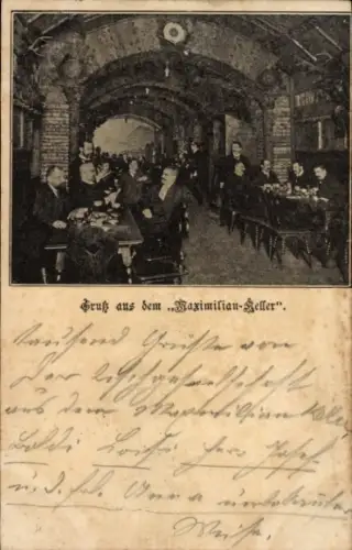 Ak Wien 1 Innere Stadt, Maximilian Keller, Innenansicht