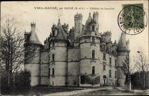 Ak Viel Baugé Maine et Loire, Château de Landifer
