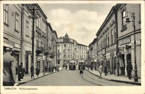 Ak Tarnów Tarnau Polen, Walowastraße