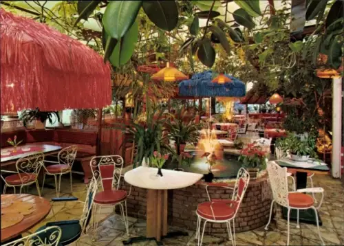 Ak Heidenau in Sachsen, Heidenauer Hof, Cafe Tropicana