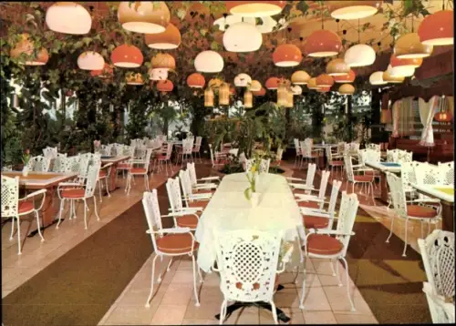 Ak Heidenau in Sachsen, Heidenauer Hof, Rosengarten