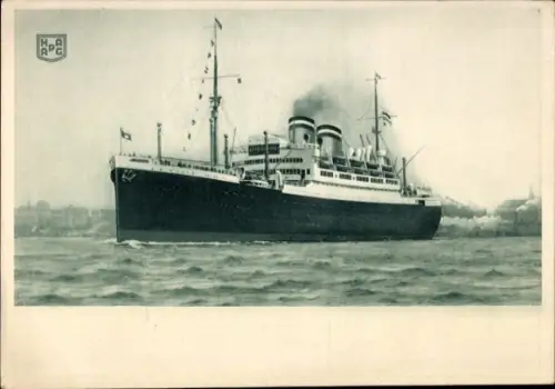 Ak Dampfer, Dampfschiff, HAPAG