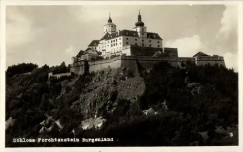 Foto Ak Forchtenstein Burgenland Österreich, Schloss Forchtenstein
