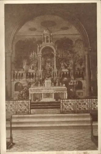Ak Wien 5 Margareten, Altar der Anbetungskirche