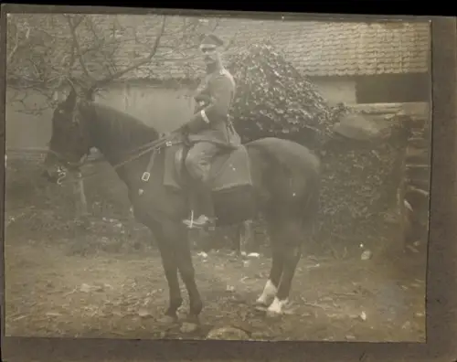 Ak Karpaty Karpaten Polen, Korps Offizier zu Pferd