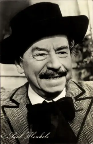 Ak Schauspieler Paul Henkels, Bekenntnisse des Hochstaplers Felix Krull, Portrait