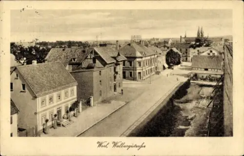 Ak Werl im Kreis Soest Nordrhein Westfalen, Blick in die Walburgisstraße