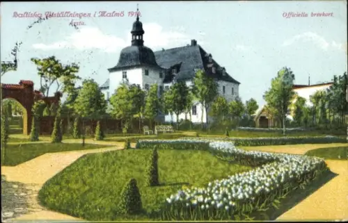 Ak Malmö Schweden, Baltische Ausstellung 1914