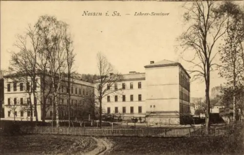 Ak Nossen in Sachsen, Lehrerseminar