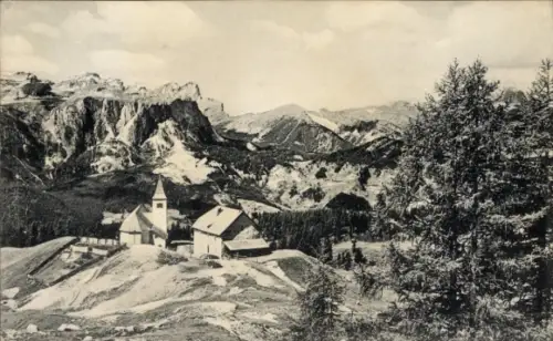 Ak Südtirol, Heiligkreuz Hospiz, Gardenazza