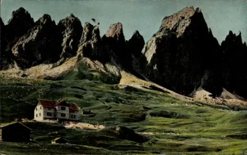 Ak Dolomiten in Südtirol, Grödner Joch, Hospiz