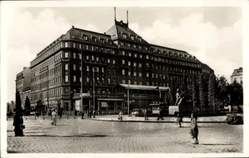 Ak Pressburg Bratislava Slowakei, Hotel Carlton