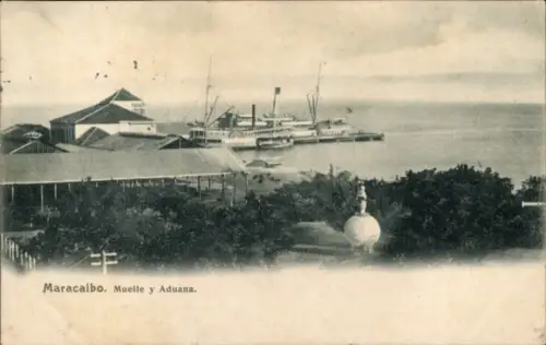 Ak Maracaibo, Venezuela, Muelle y Aduana