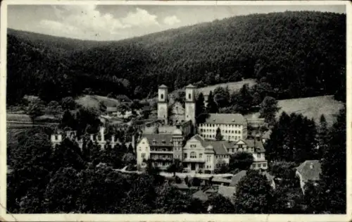 Ak Frauenalb Schielberg Marxzell im Schwarzwald, Kloster
