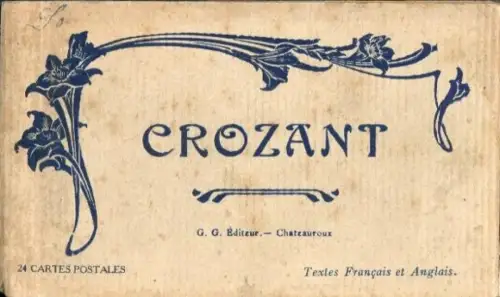 24 Ak im Umschlag  Crozant Creuse