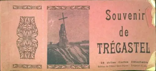 15 Ak im Umschlag Tregastel, Hotel Beau Sejour