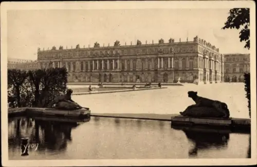 Ak Versailles Yvelines, Le Palais