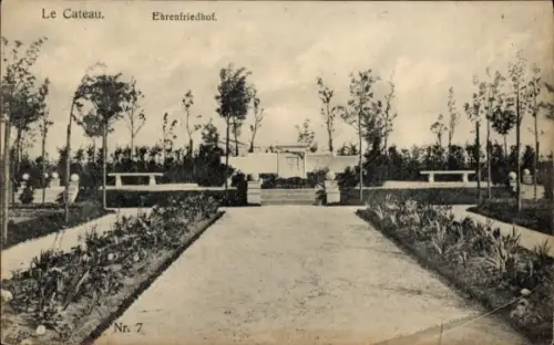 Ak Le Cateau Cambrésis Nord, Ehrenfriedhof